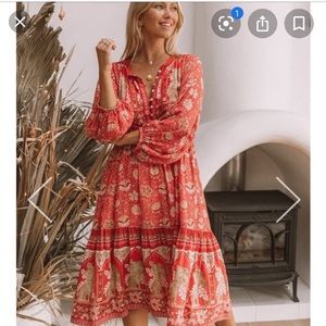 Spell poinciana cherry size xs BNWT